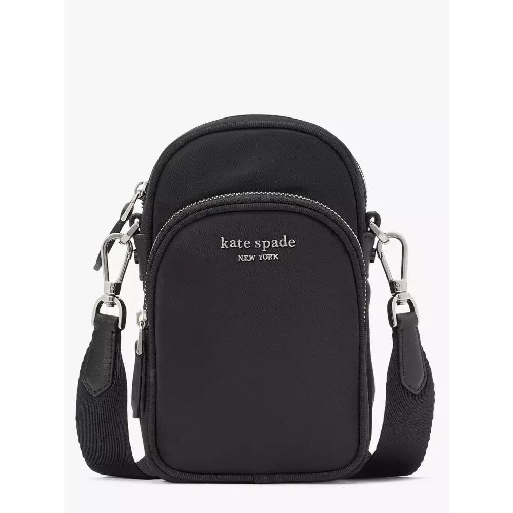 Kate Spade Sam Ksnyl Nylon North South Phone Crossbody Bag